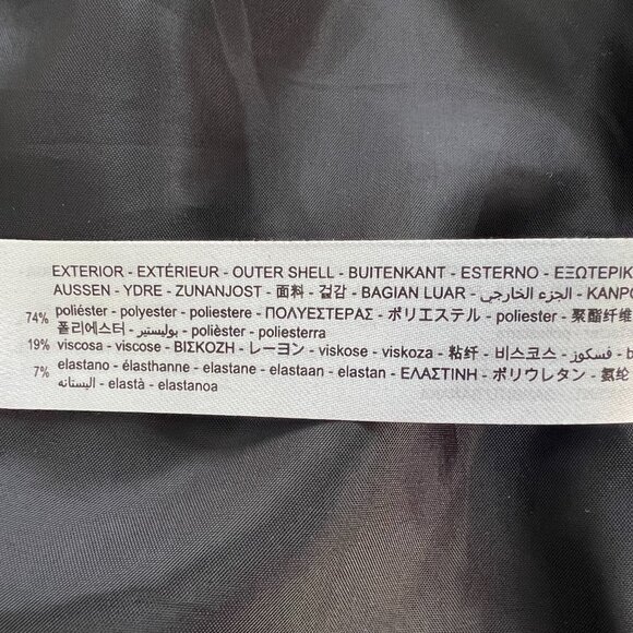 Zara Oversized Double Breasted Blazer in Grey Marl – Women’s Size Small (or Med) - Picture 6 of 7